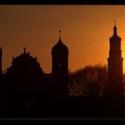 Rathaus im Gegenlicht