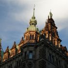 Rathaus im Halbschatten