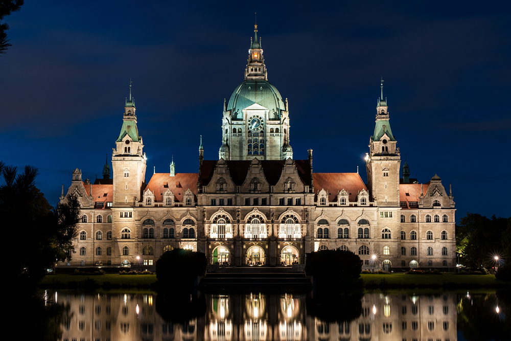 Rathaus im September