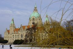 Rathaus im Winter