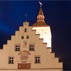 Rathaus in Blau