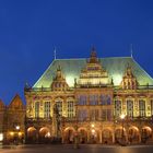 Rathaus in Bremen am Abend des 02.01.2012