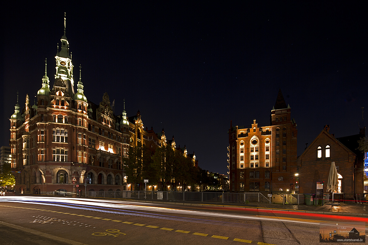 Rathaus in der Speicherstadt