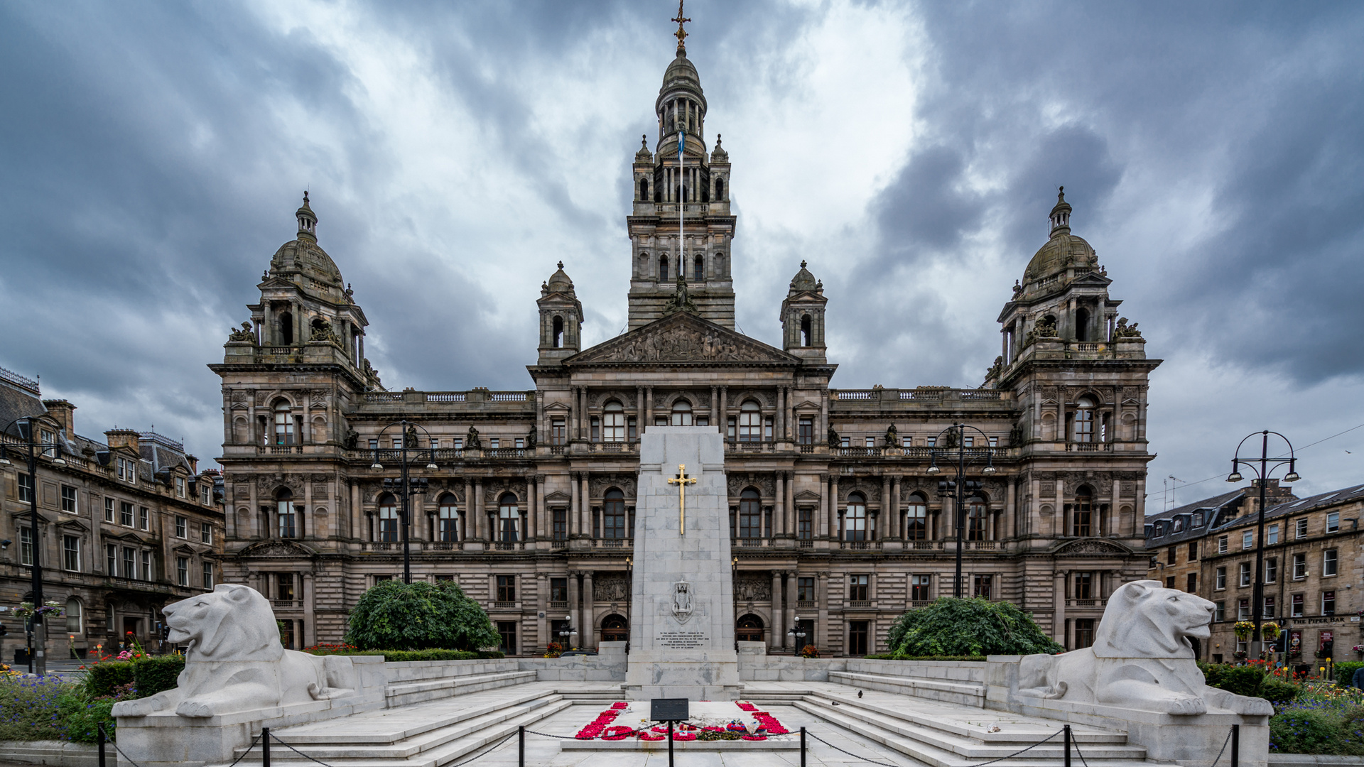 Rathaus in Glasgow/Schottland