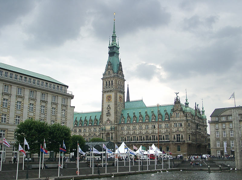 Rathaus in Hamburg