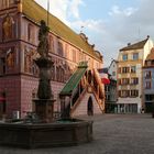 Rathaus in Mulhouse, Frankreich