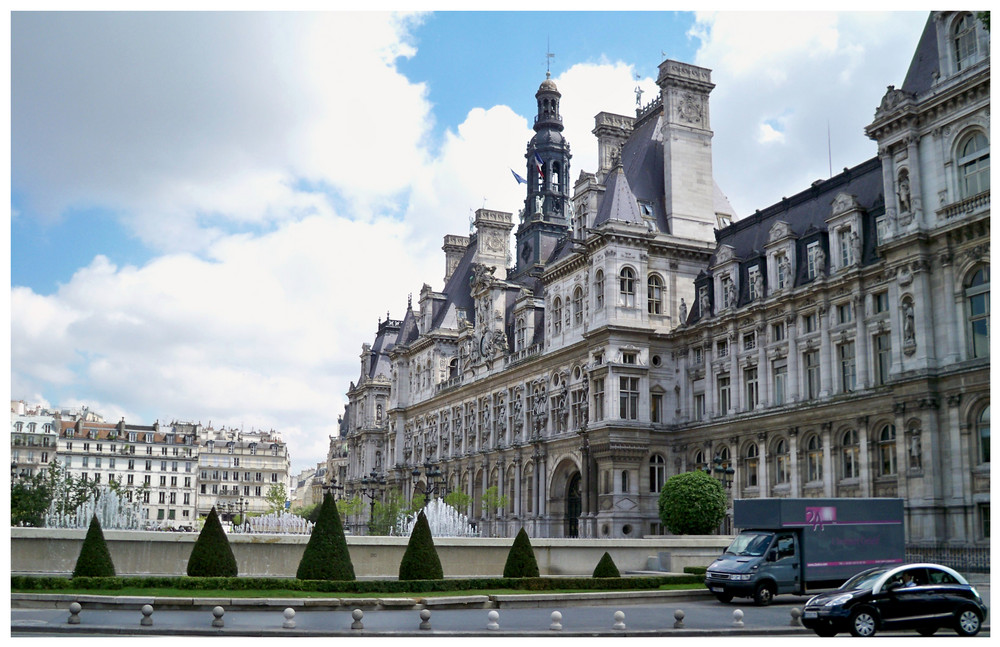 Rathaus in Paris...