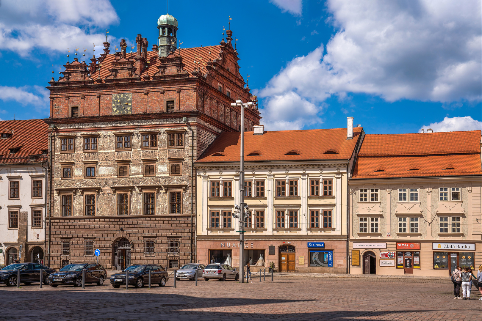 Rathaus in Pilsen