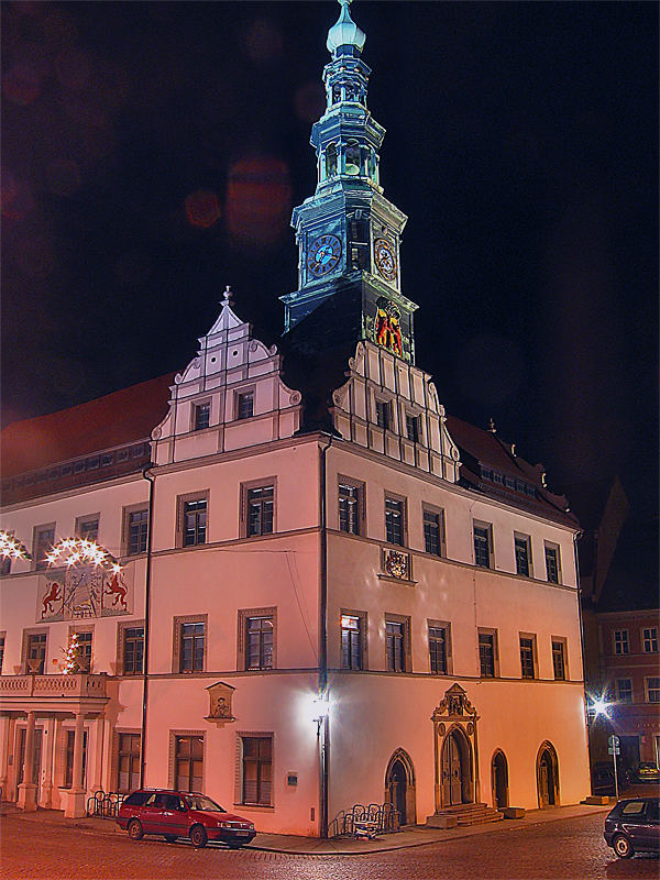 Rathaus in Pirna/Sachsen