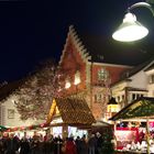 Rathaus in Ravensburger Weihnachtsmarkt