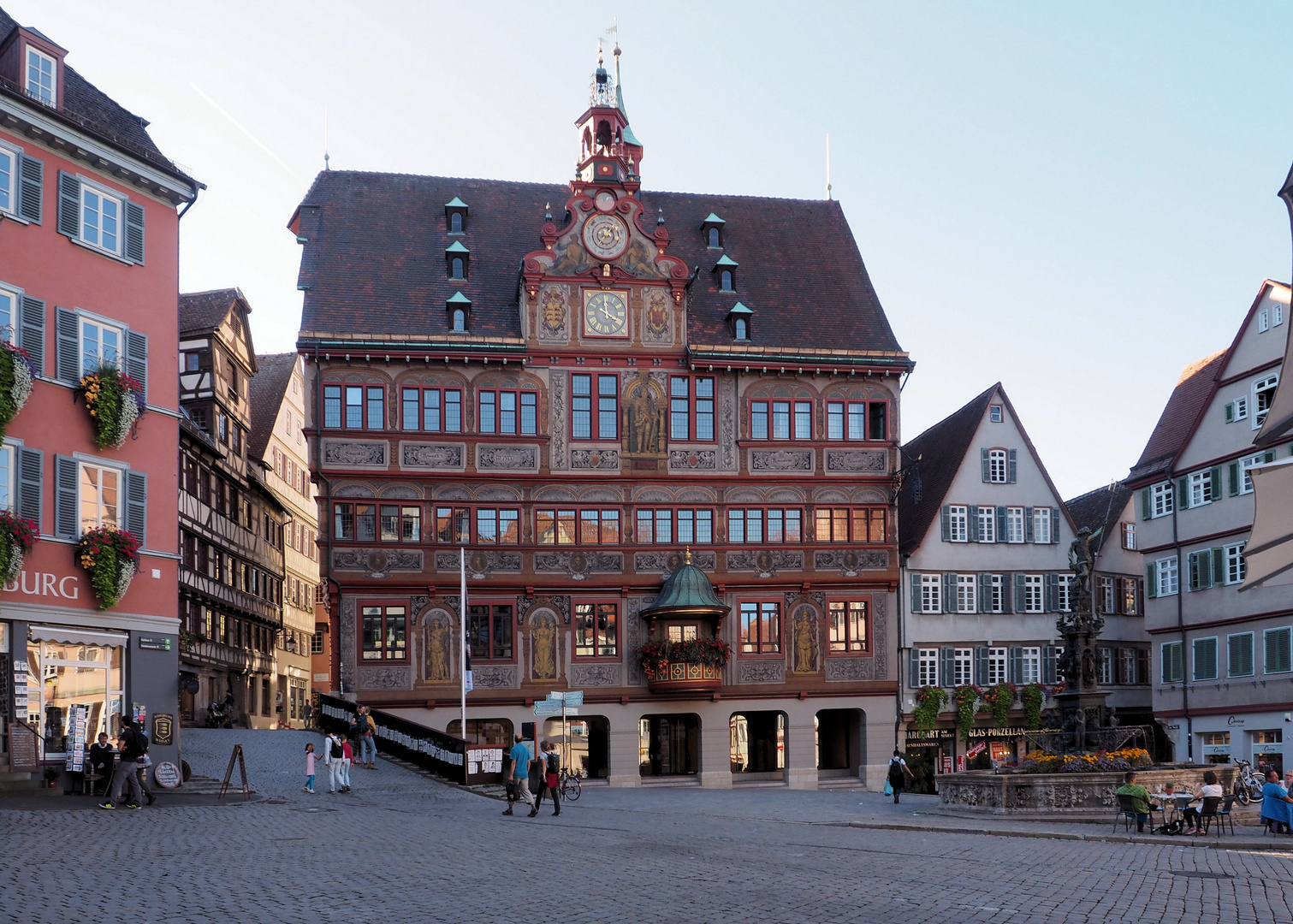 Rathaus in Tübingen... Foto & Bild fotos, stadt, gebäude Bilder auf