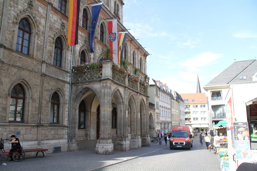 Rathaus in Weimar Thüringen