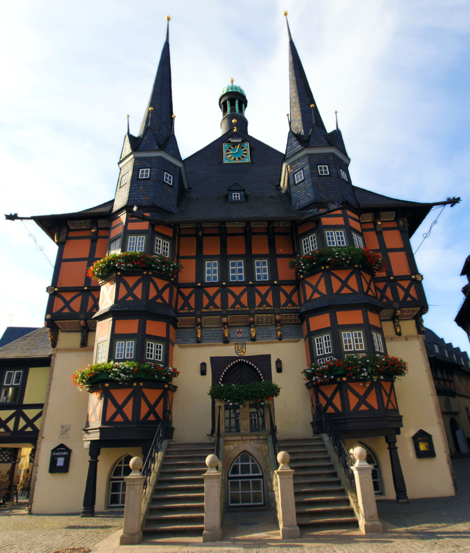 Rathaus in Werningerode im Harz