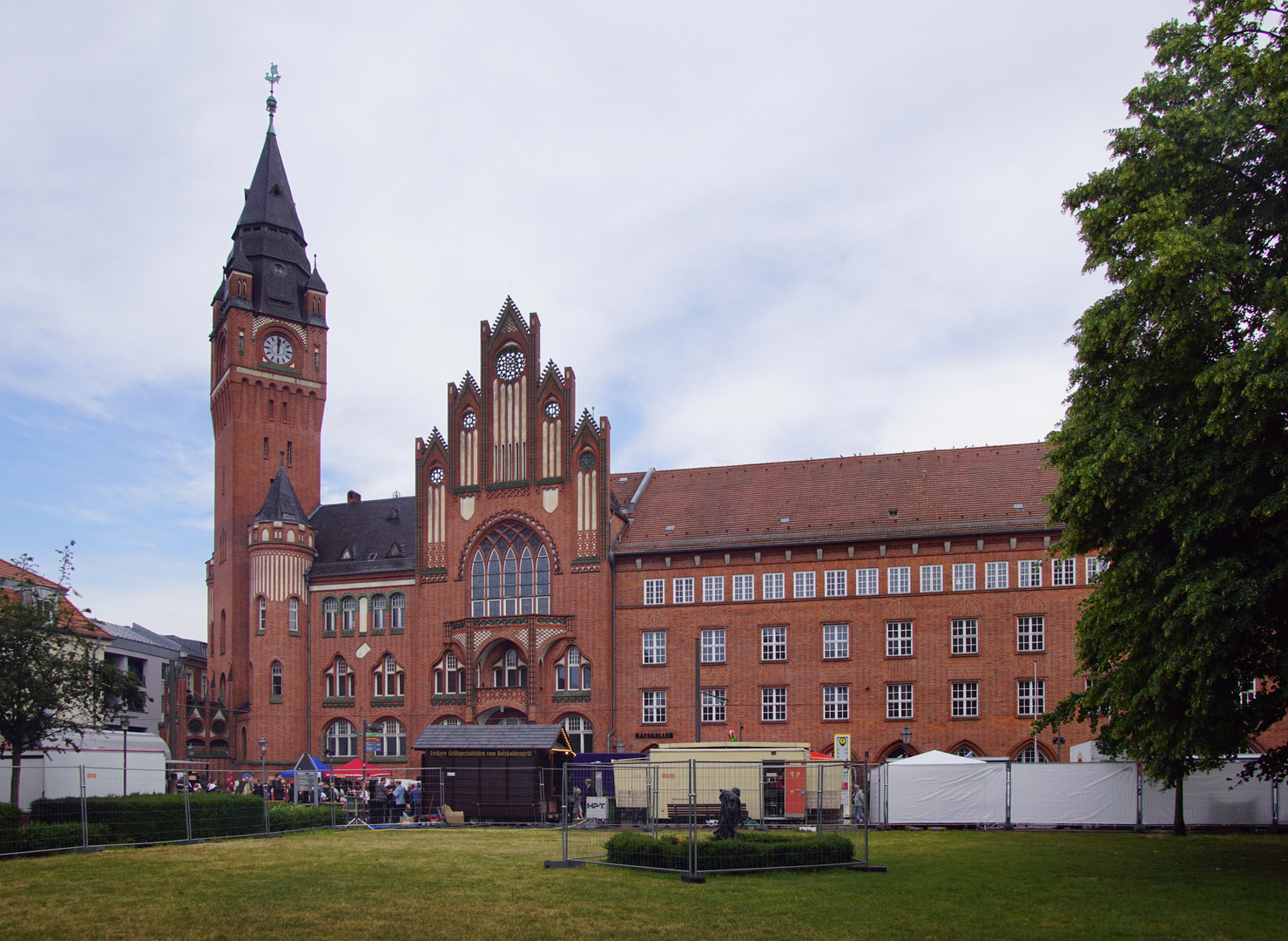 Rathaus Köpenick (1901–1905, zuletzt 1949 erweitert)