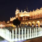 Rathaus Krakow bei Nacht