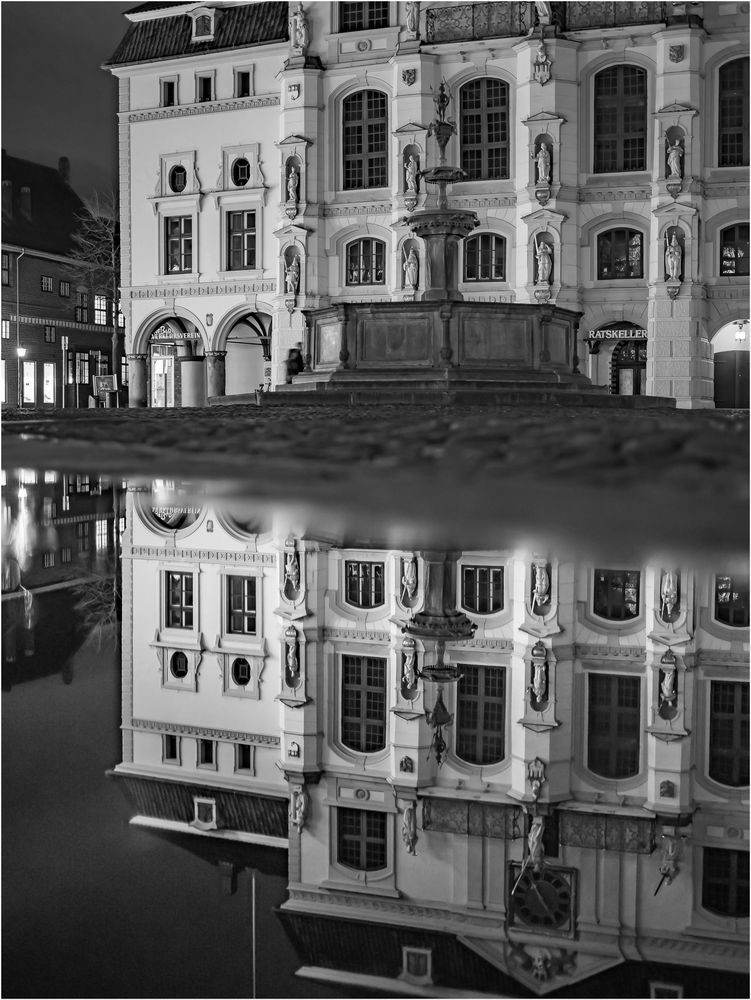 Rathaus Lüneburg  Dienstag ist Spiegeltag