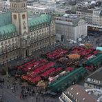 Rathaus - Markt - von - oben