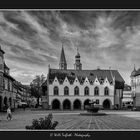 Rathaus mit Marktplatz in Goslar