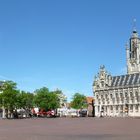 Rathaus mit Marktplatz von Middelburg
