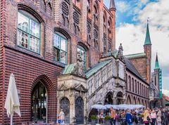 Rathaus mit Renaissance-Treppe - Lübeck