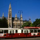 Rathaus mit Tram