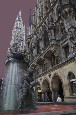 Rathaus München - Aussenansicht