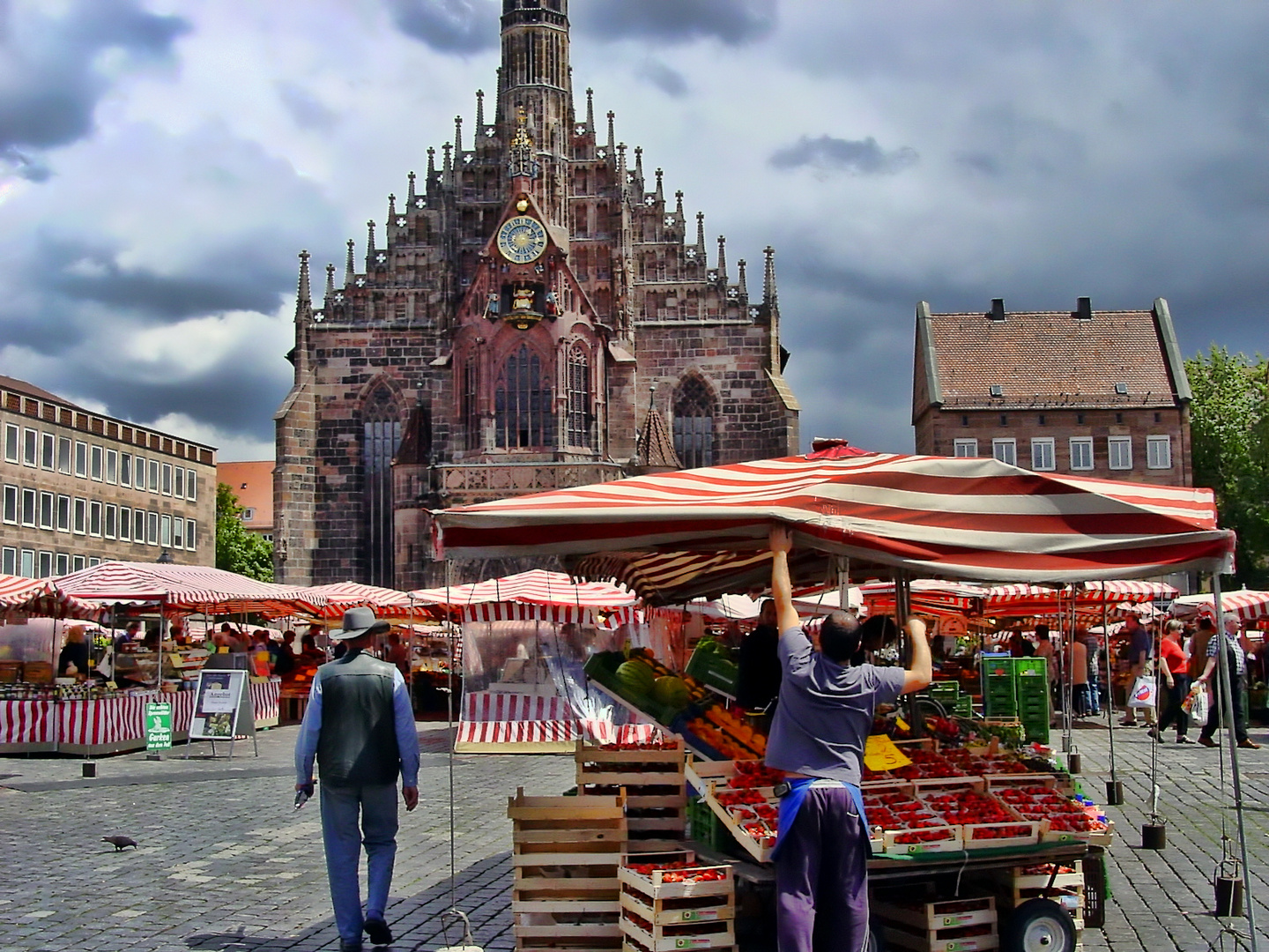 Rathaus Nürnberg Foto & Bild | architektur, profanbauten ...