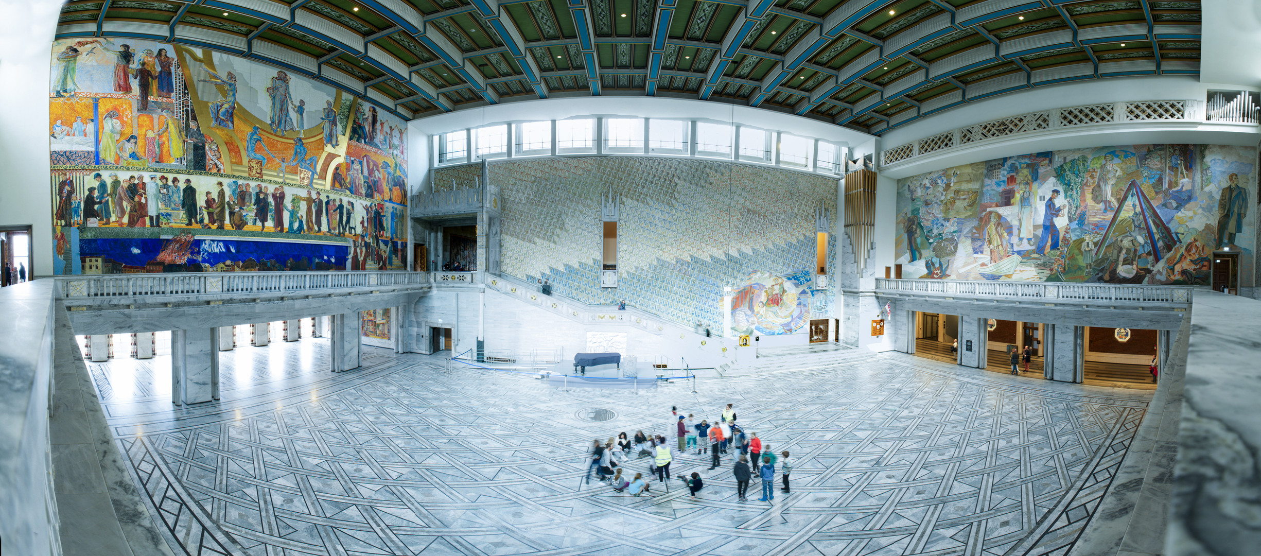 Rathaus Oslo Panorama 180°