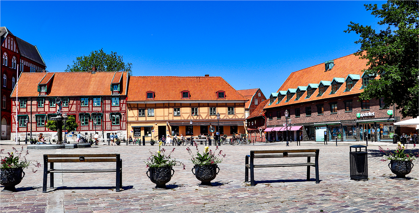Rathaus Platz in " Ystad "