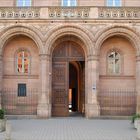 Rathaus Portal in Fürth / Bayern