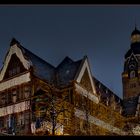 Rathaus Remscheid mit Beleuchtung