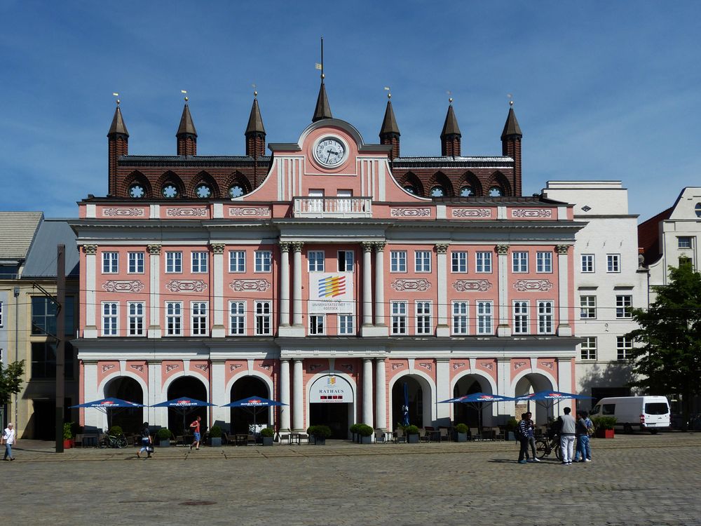 Rathaus Rostock Foto & Bild architektur, profanbauten, regierungs