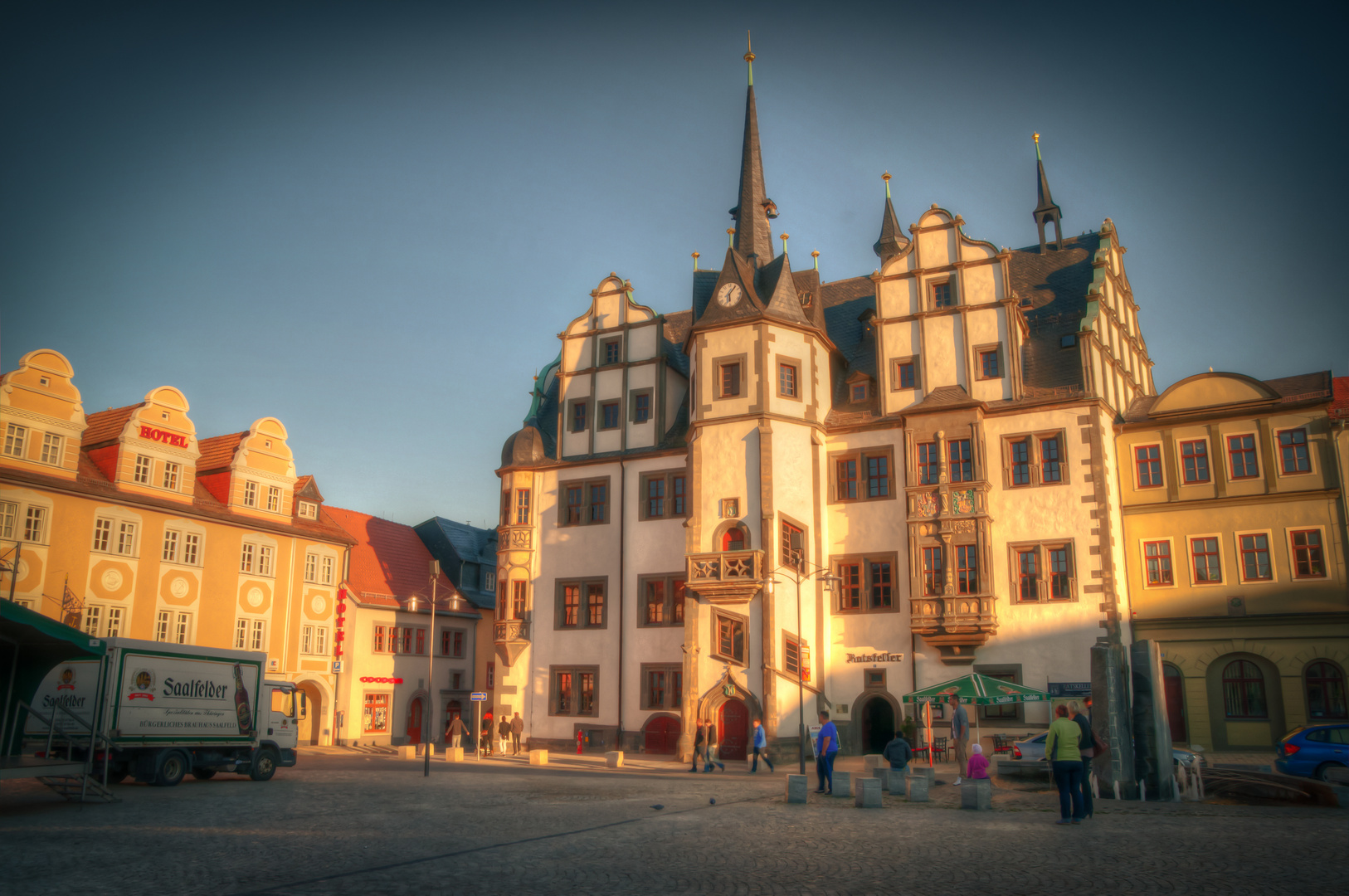 Rathaus Saalfeld (HDR)