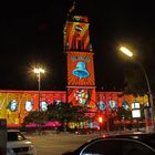 Rathaus Schöneberg beim Festival of Lights