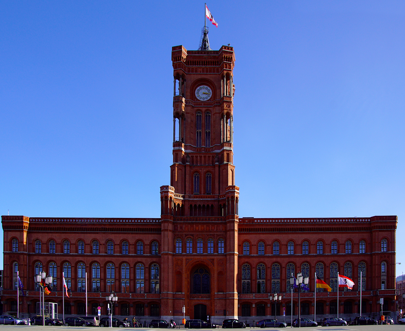 Rathaus so rot