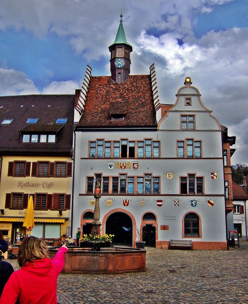 Rathaus Staufen im Breisgau Südbaden