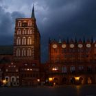 Rathaus Stralsund nach dem Gewitter (reload)