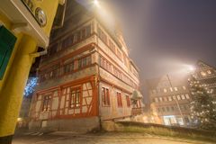 Rathaus Tübingen im Nebel II