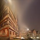 Rathaus Tübingen im Nebel III
