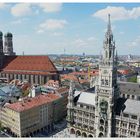 Rathaus und Frauenkirche München