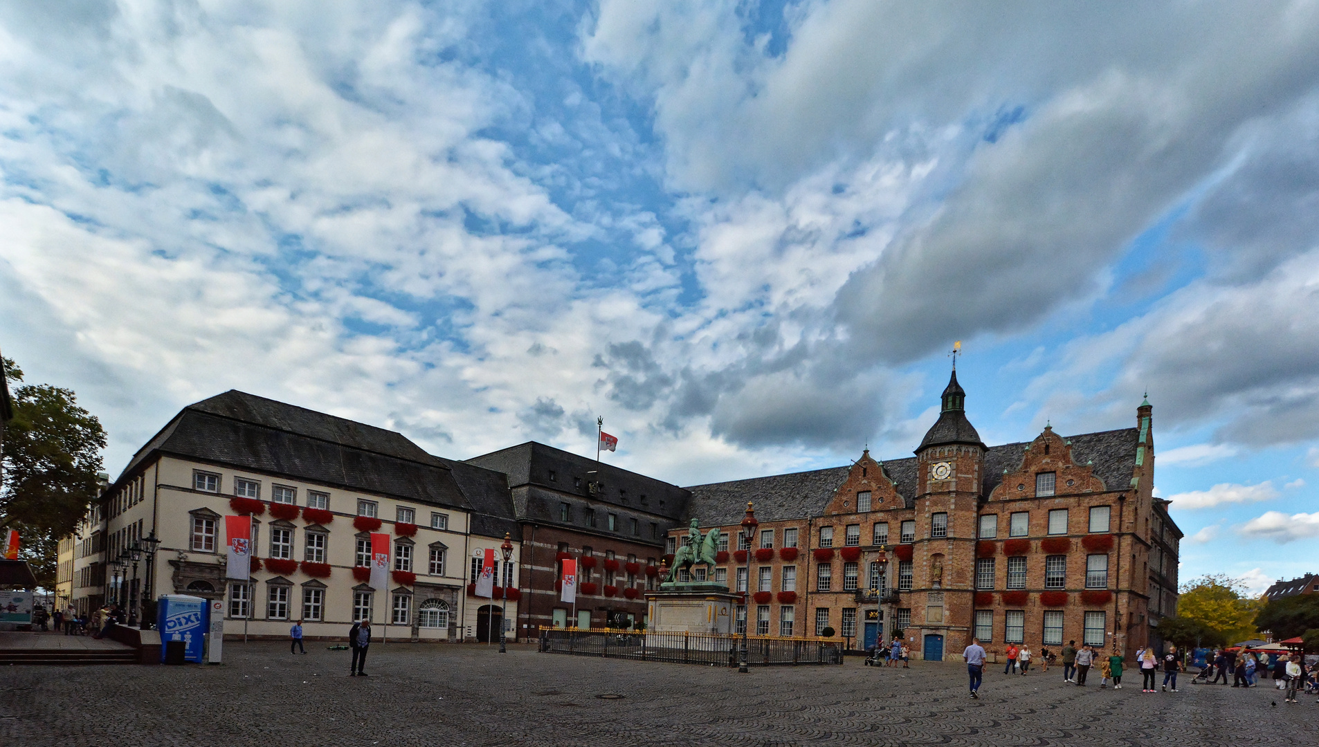 Rathaus und Grupello-Haus Düsseldorf