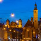 Rathaus und Jakobskirche