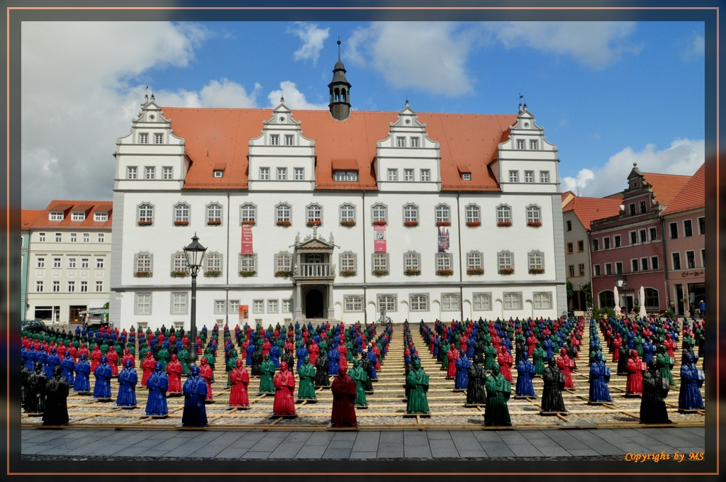 Rathaus und Luther