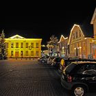 Rathaus und Marktplatz zu Esens (Ostfriesland)