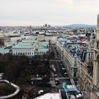 Rathaus und Parlament - über den Dächern von Wien