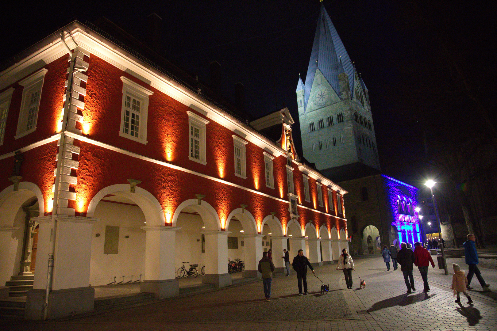 Rathaus und Patrokli Dom in Soest