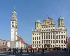 Rathaus und Perlachturm