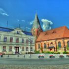 Rathaus und Pfarrkirche St.Johannes in 17154 Neukalen