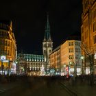 Rathaus und Weihnachtsmarkt