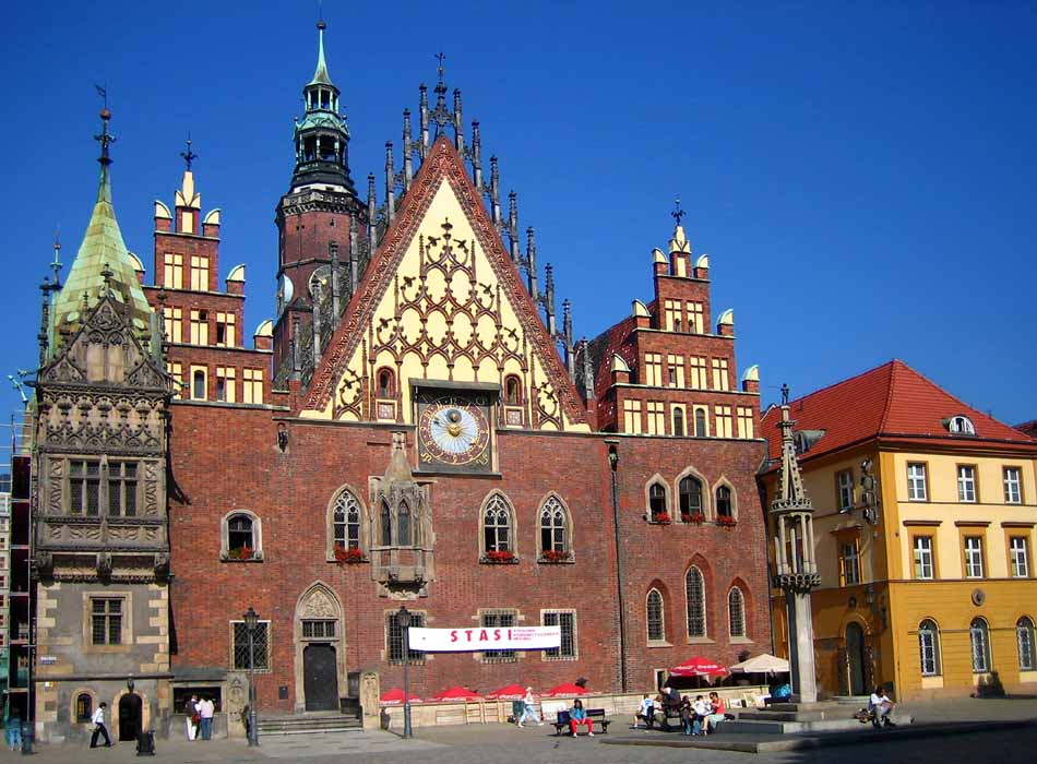 Rathaus von Breslau